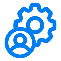 asignación-inteligente Icono ajustes usuario