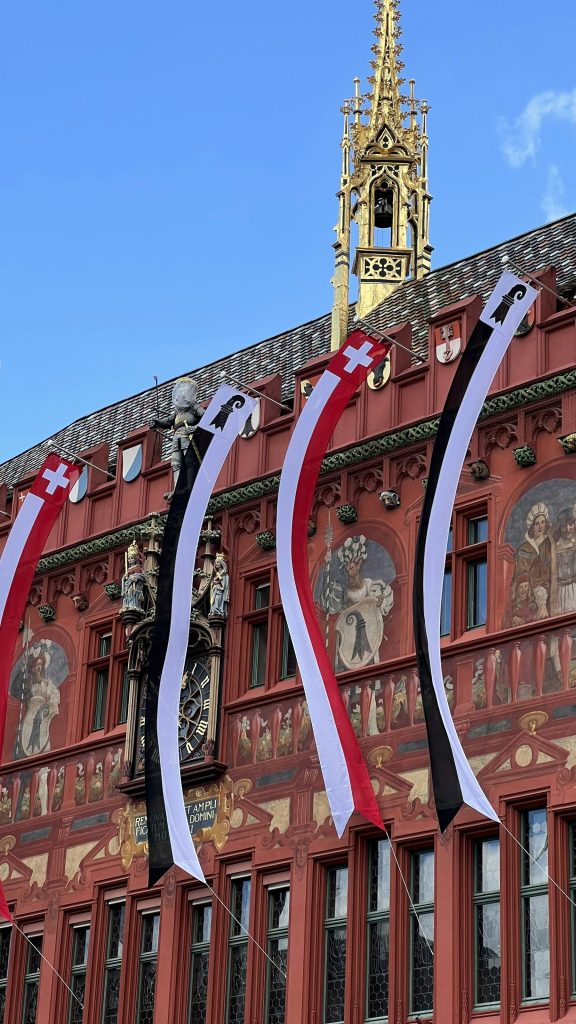 a large building with a clock tower