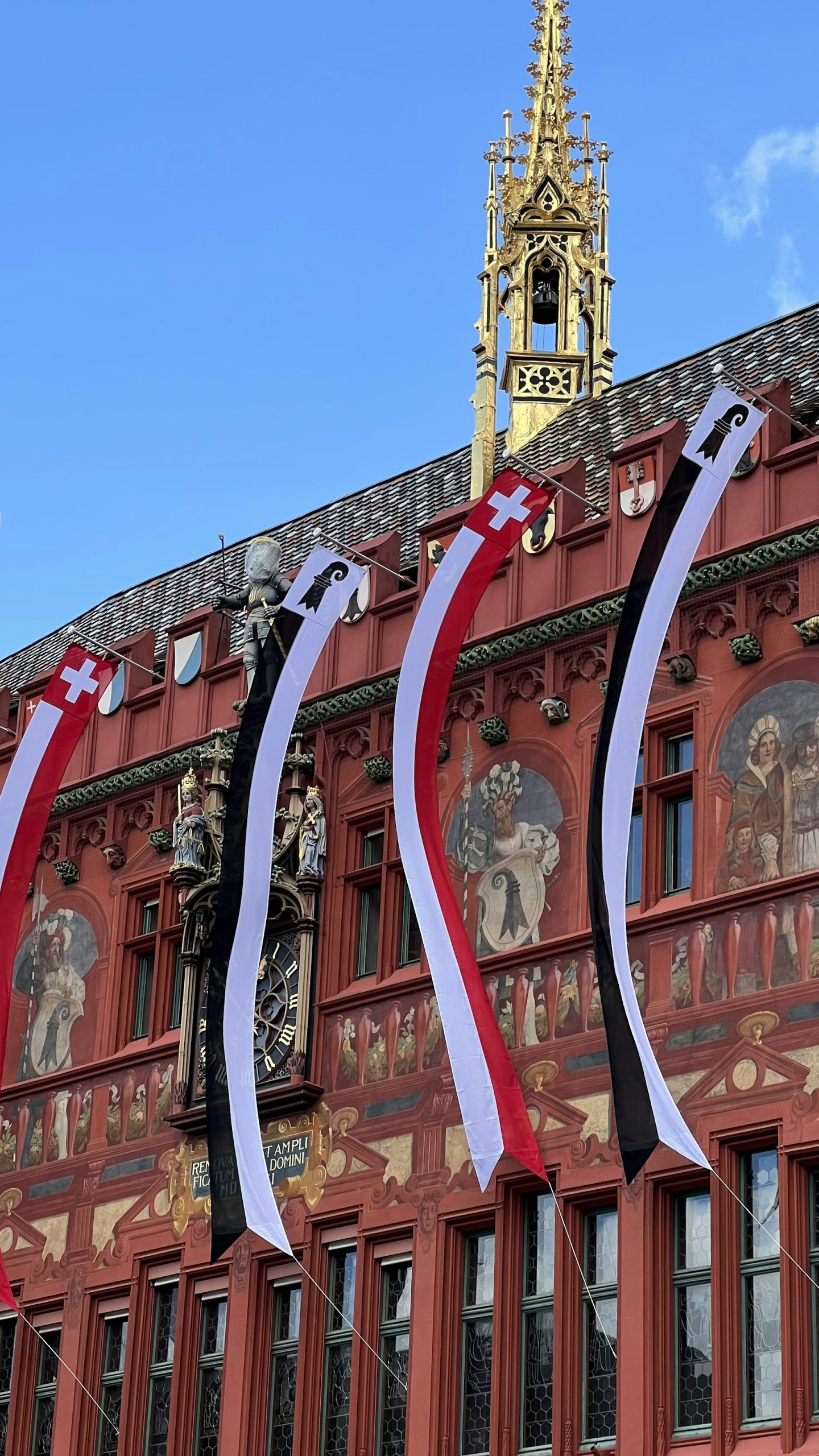 a large building with a clock tower
